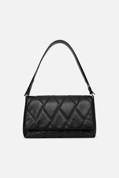 Bolso sylvia negro mujer