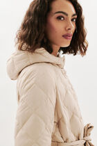 Gayane2 puffer jacket sand woman