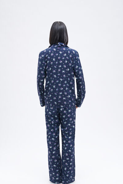 Pyjama axel bleu marine femme