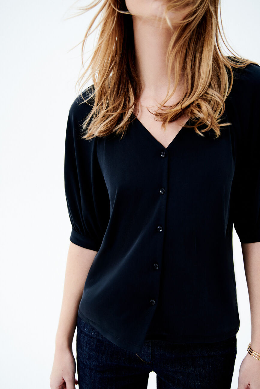 T-shirt tenry noir femme