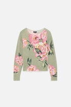 manolia2 jumper khaki green woman