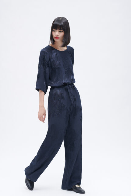 Combinaison coline bleu marine femme