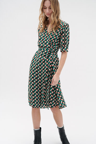 Robe keola noir femme