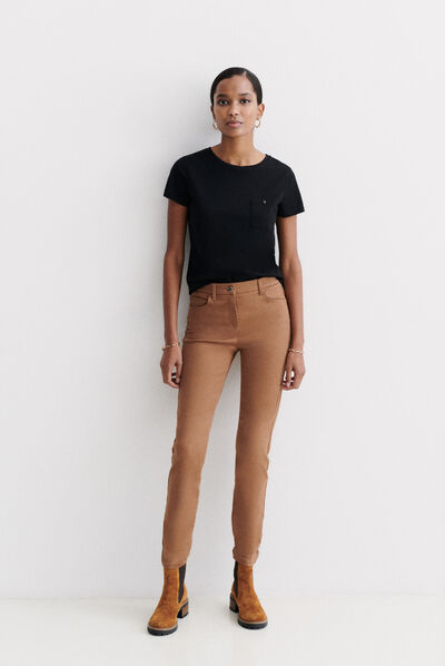 Pantalón Tony B cámel mujer