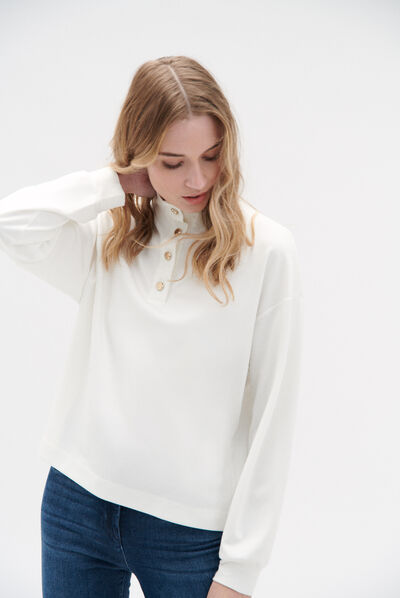 t-shirt minie avorio donna