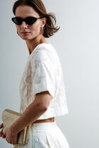 Cynthia2 blouse ecru woman