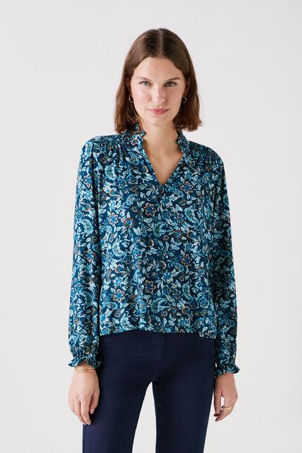 Tiltana t-shirt teal woman