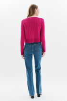 Msydney sweater fuchsia pink woman