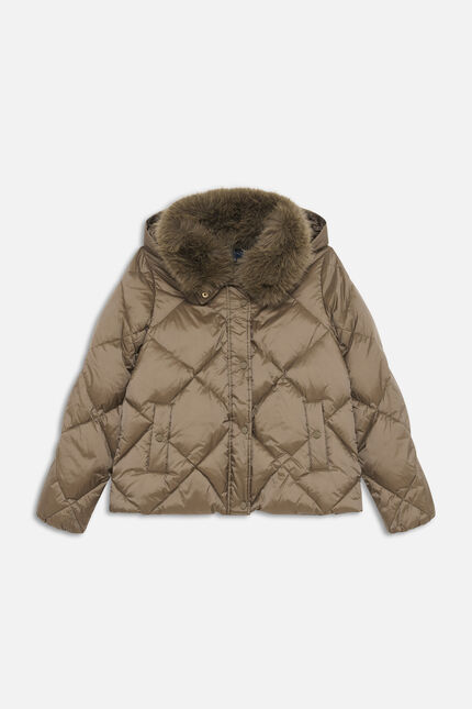 Manteau gavony taupe femme