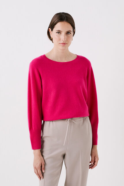 trui mchelsea 100%zijde roze vrouw