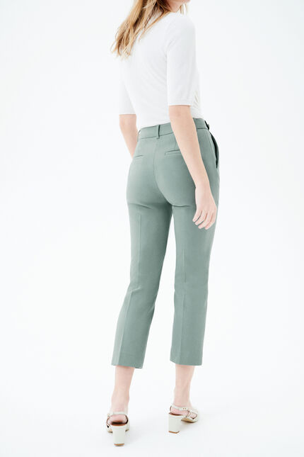 Pantalon phileas vert clair femme