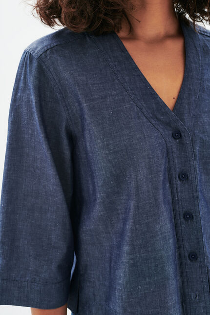 Camicia Calisa blu navy donna