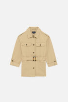 Geraldine jacket taupe woman