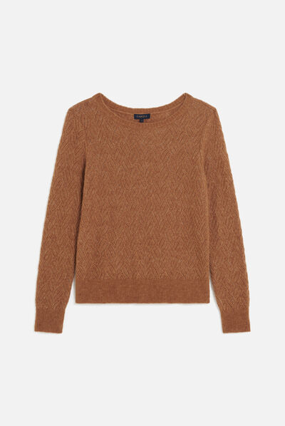 Pull masha camel femme