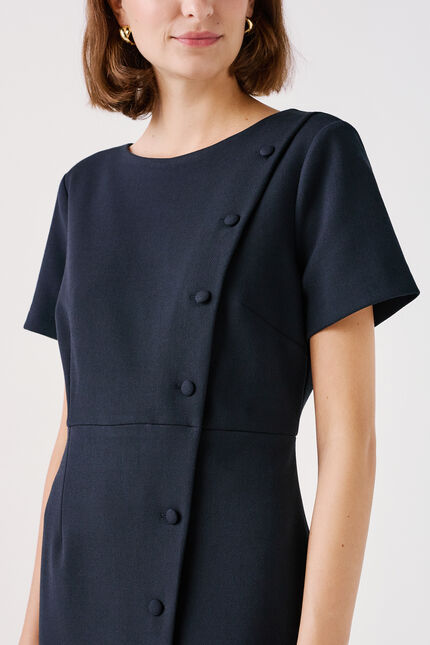 Robe Rdebby bleu marine femme