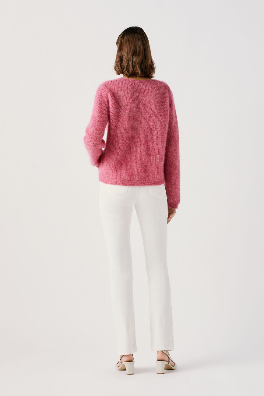 Mjoe sweater dark red woman