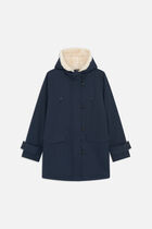 Electra parka navy blue woman