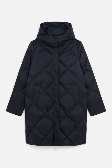 Doudoune gavone bleu marine femme