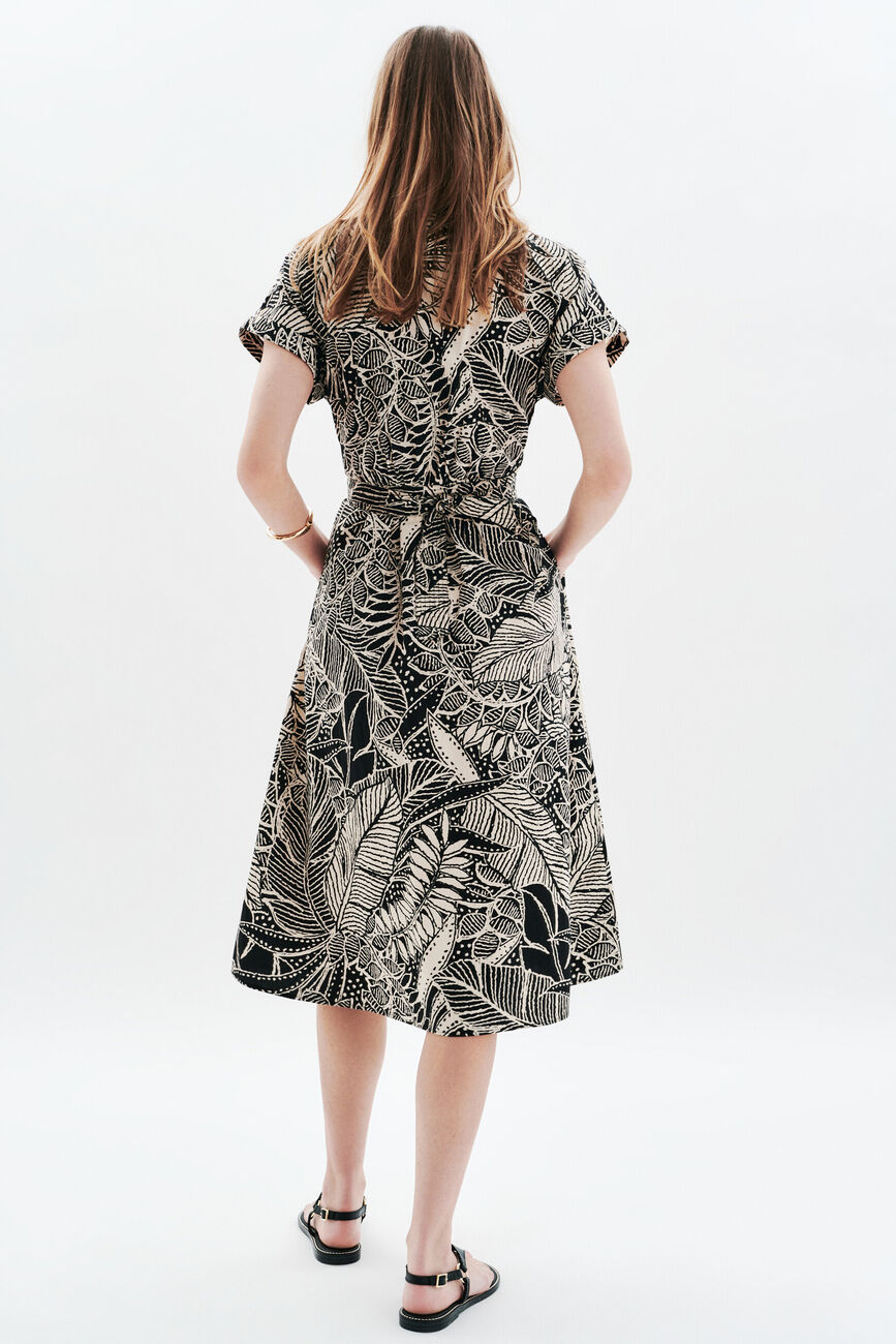Robe Fran noir femme
