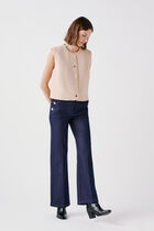 virgule jacket beige woman