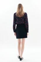 Jonathan skirt navy blue woman