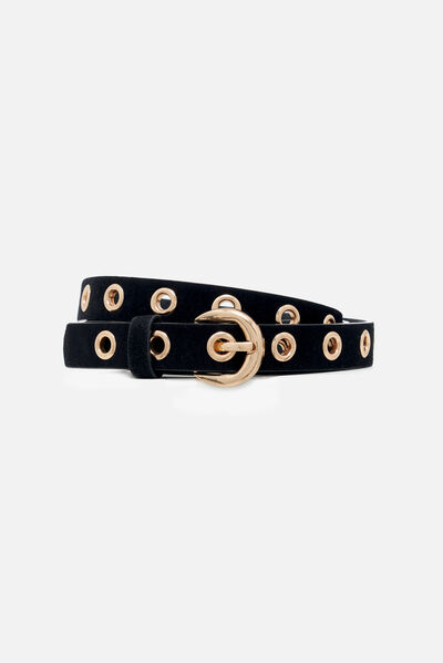 Ceinture billy noir femme