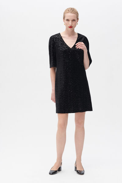 Robe rafaela noir femme