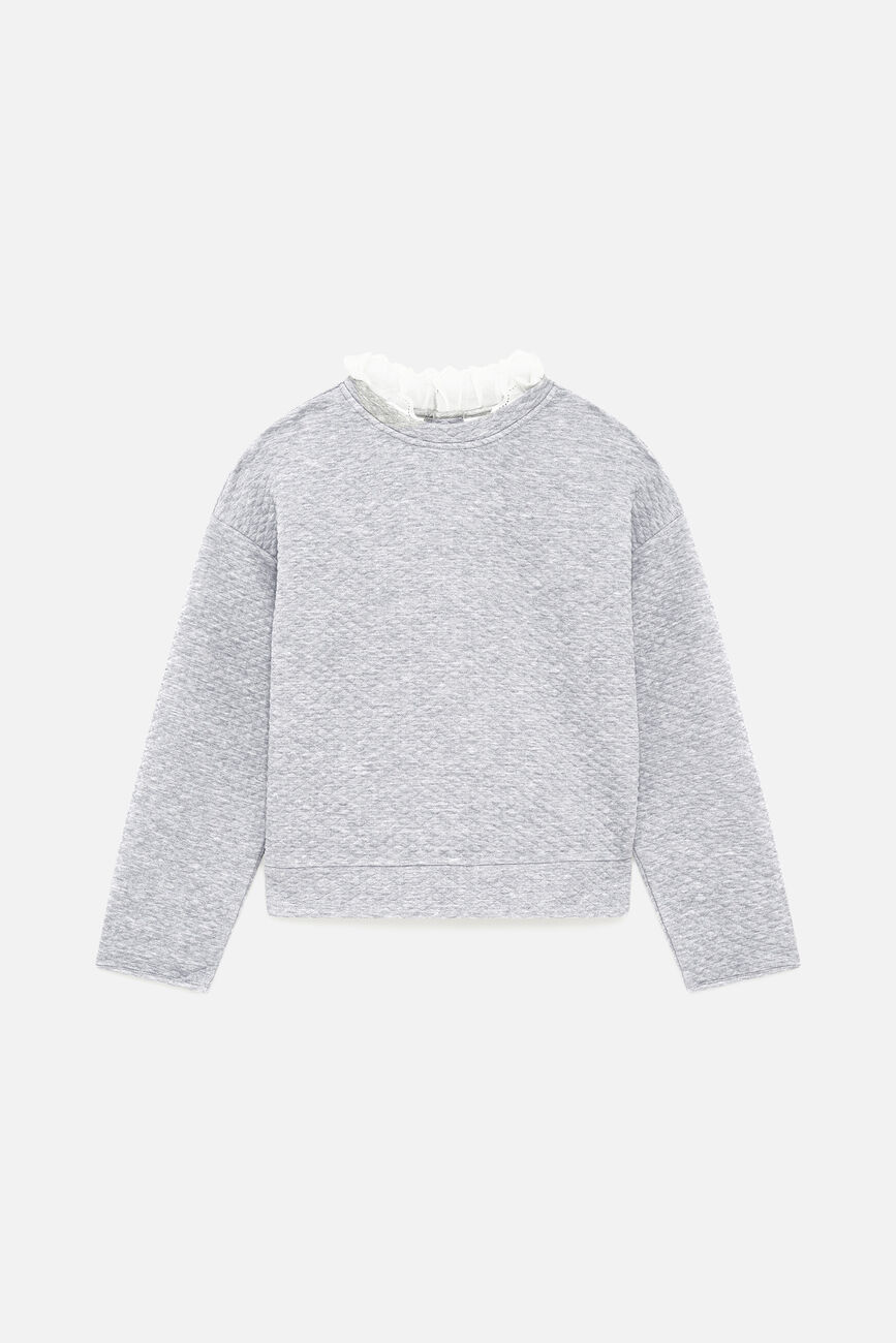 Tsweet t-shirt grey woman