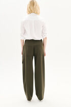 Polaireville trousers dark green woman