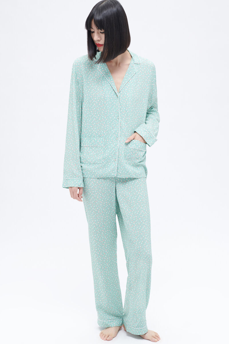 Pyjama axel vert clair femme