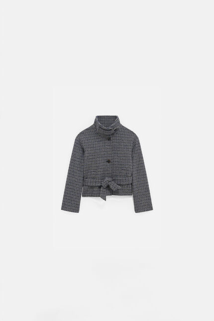 Manteau msomain gris femme