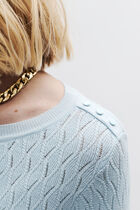 mjulietta sweater sky blue woman