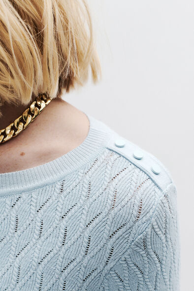 Pull mjulietta bleu ciel femme