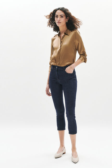 jean pantacourt caleb b denim double stone femme