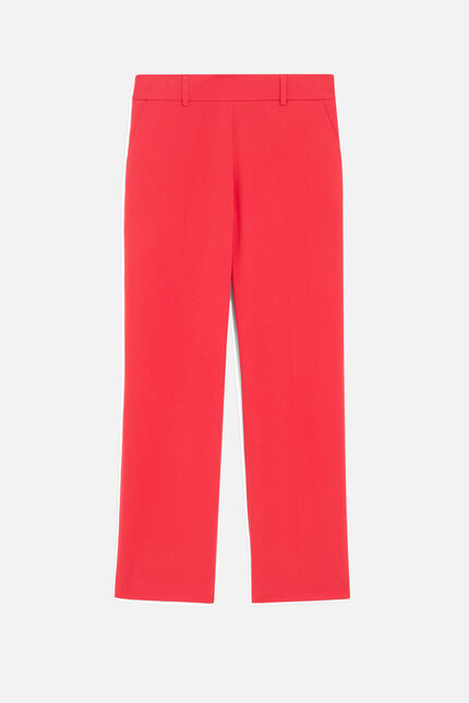 Pantalon polga rouge femme