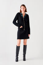 Mlogan waistcoat black woman