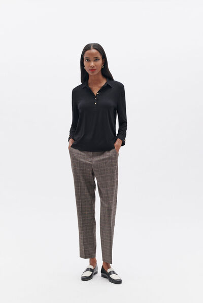 T-shirt tnina noir femme