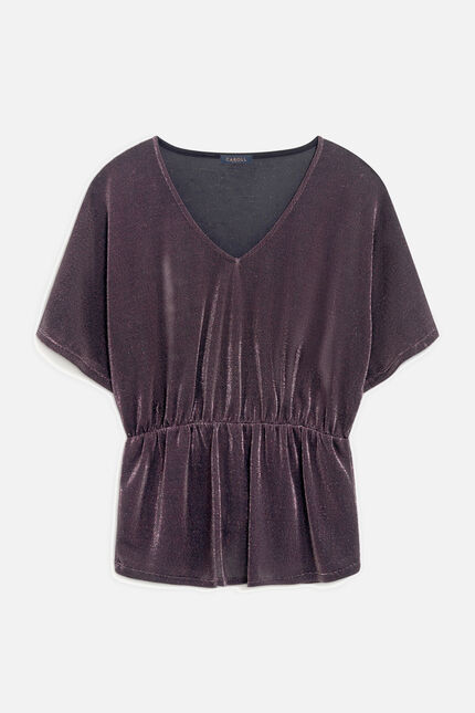 T-shirt tlise prune femme