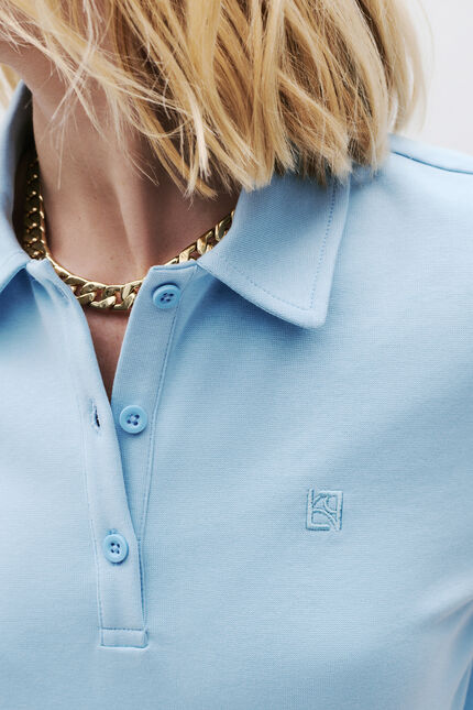 T-shirt Tcandy bleu ciel femme