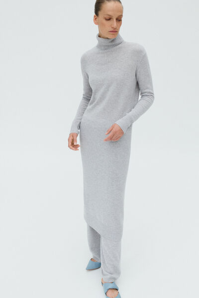robe gisela gris clair femme