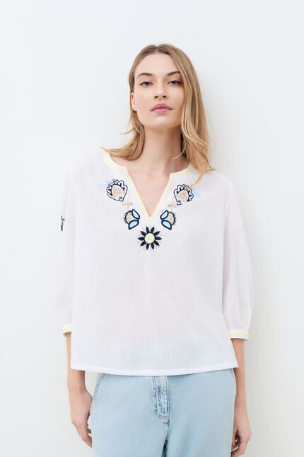 Chemise Cangelina blanc femme