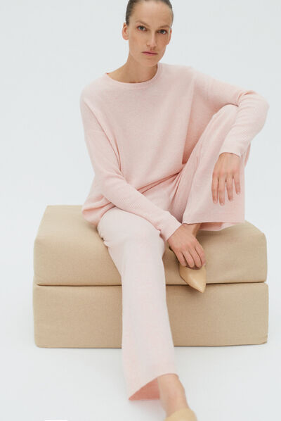pull gabriela rose clair femme