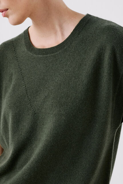 Mathilde sweater light green woman