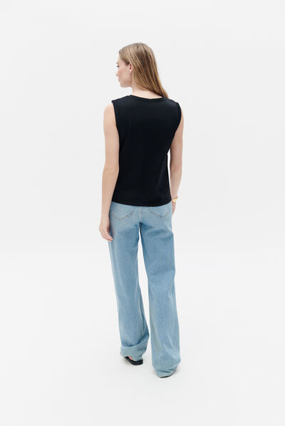 T-shirt tabora noir femme
