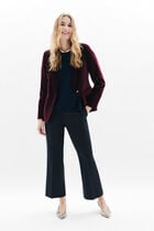 Aurora blazer plum woman