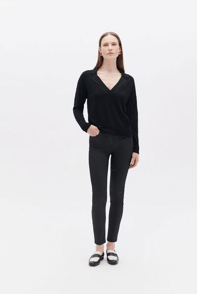 Pull marcelin noir femme