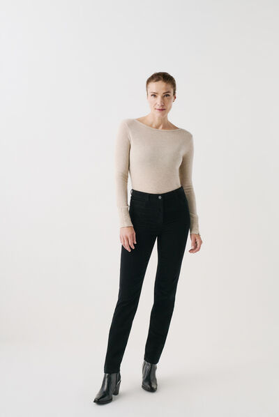 pantalon sylvano noir femme