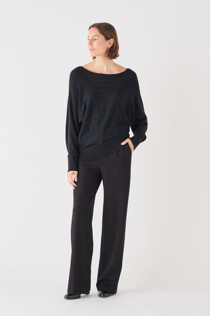 Maglione miu4 nero donna