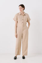 cecilia jumpsuit sand woman