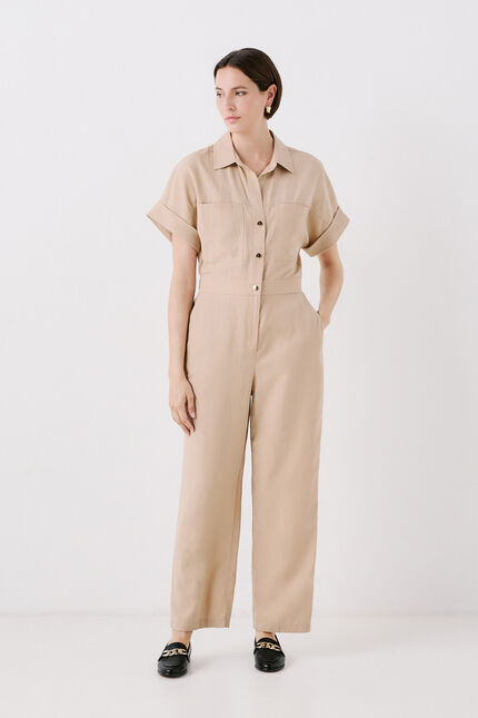 cecilia jumpsuit zand vrouw